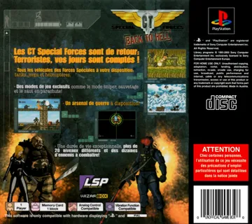 CT Special Forces - Back to Hell (EU) box cover back